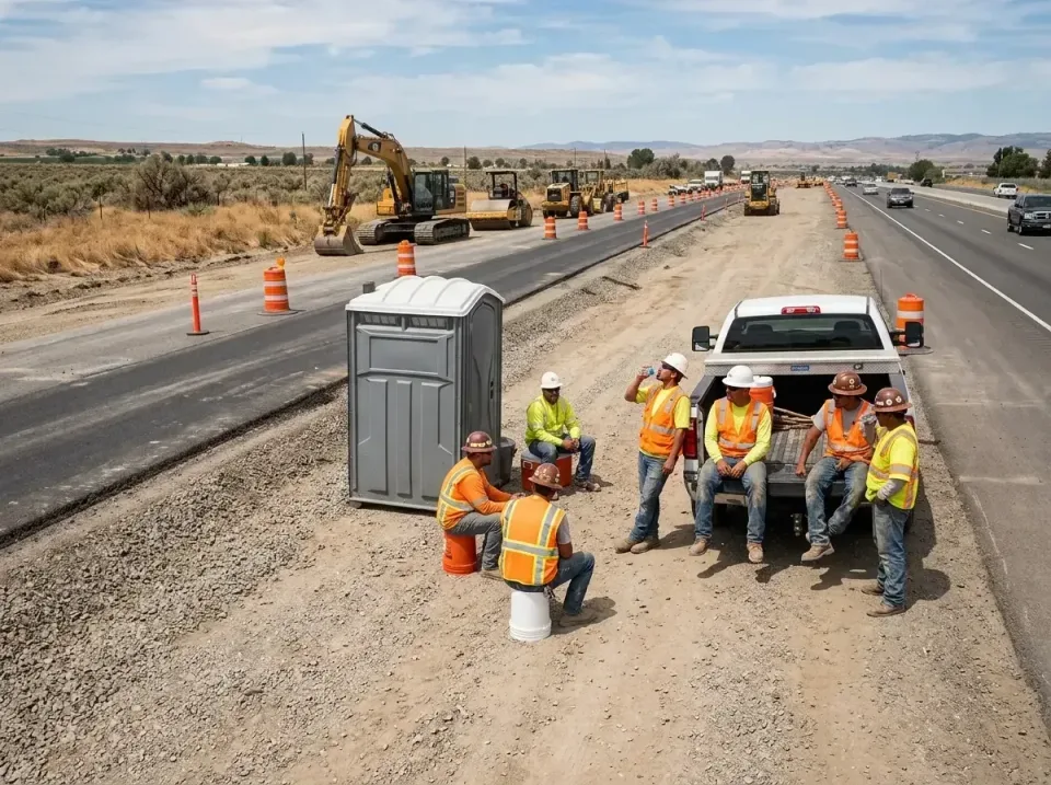 highway-road-construction-crew-007 — frequently asked questions, Porta Potty and Restroom Rentals in Whiteman AFB, MO